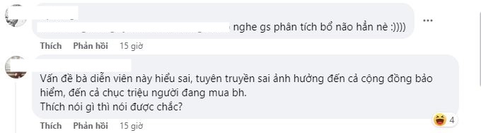 Xuất hiện những bình luận chỉ trích, tấn công Ngọc Lan trên mạng xã hội (Ảnh: chụp màn hình).