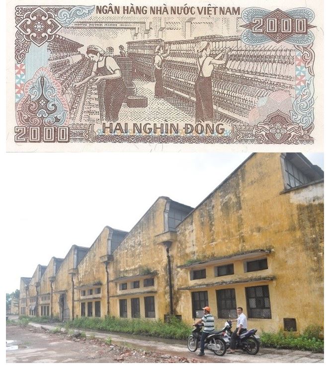 Hình ảnh trên tờ 2.000 đồng Việt Nam.