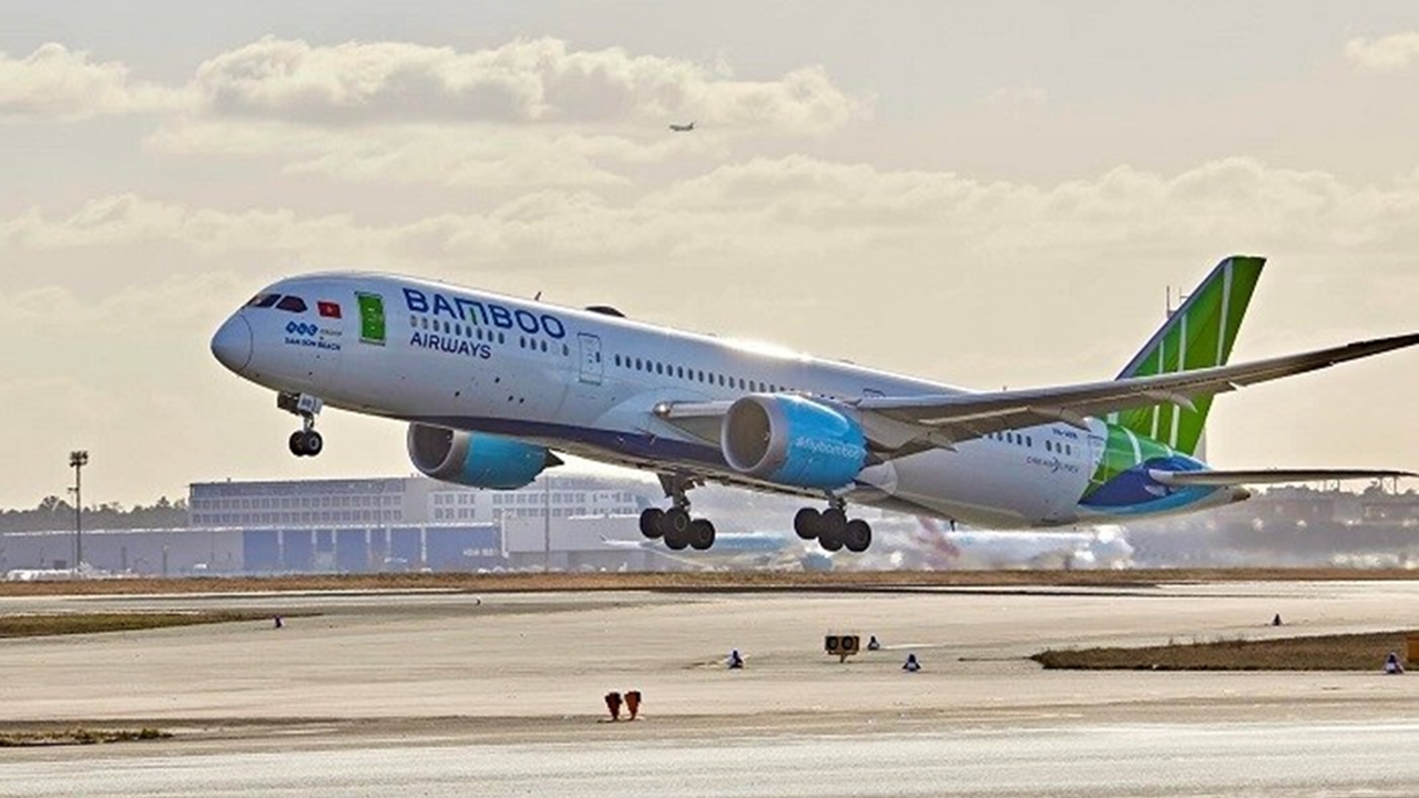 Bamboo Airways đã bác bỏ thông tin xin bảo hộ phá sản (ảnh minh họa).