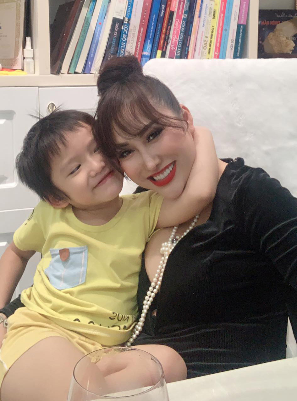 Con trai của Phi Thanh Vân hiện đã được 7 tuổi.