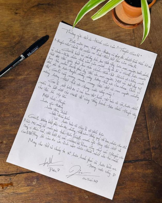 Puka - Gin Tuấn Kiệt viết tâm thư trước thềm đám cưới, tiết lộ lý do 4 năm yêu nhau bí mật - ảnh 2