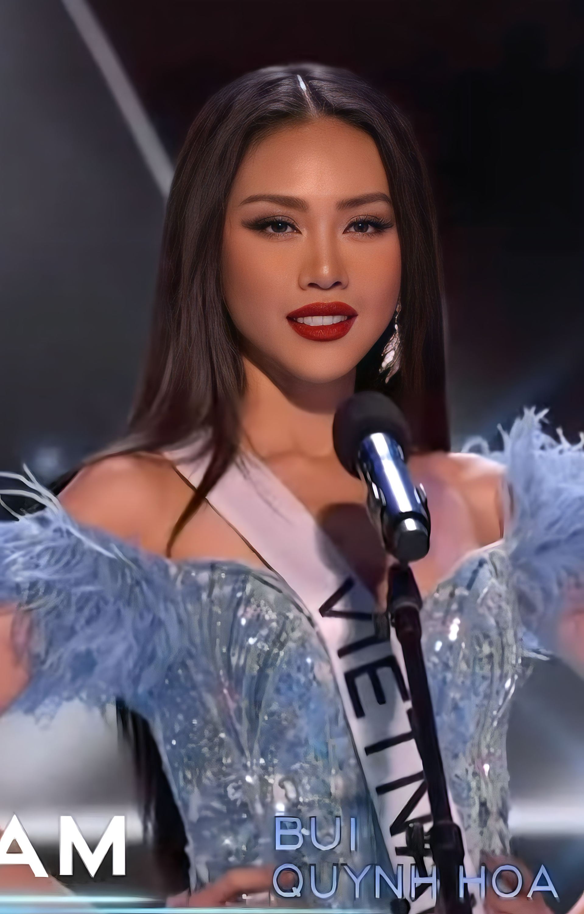 Bùi Quỳnh Hoa trình diễn bikini tại bán kết Miss Universe 2023, thần thái ra sao? - ảnh 1