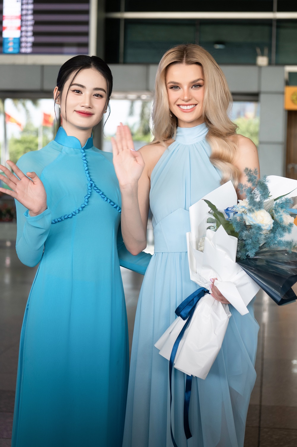 Hoa hậu Ý Nhi đọ sắc cùng đương kim Miss World 2024 - ảnh 5