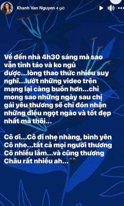 Nhiều nàng hậu Việt về Tây Ninh tiễn đưa mẹ Ngọc Châu, Khánh Vân viết một câu xúc động - ảnh 3