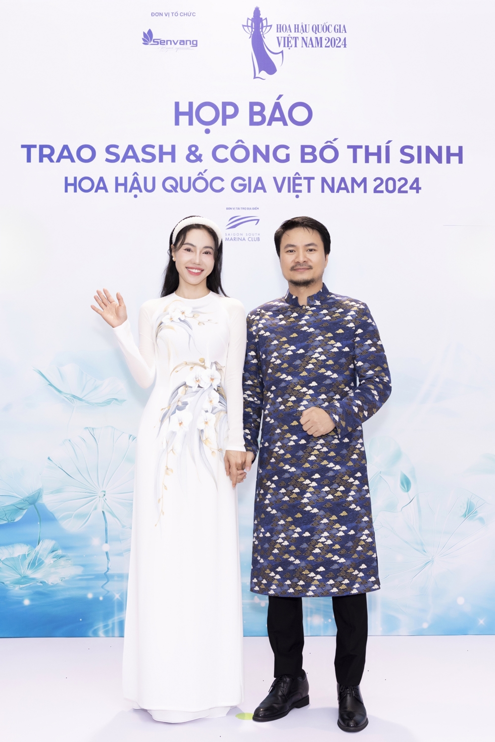 Đoàn Thiên Ân, Lương Linh và dàn hậu khoe sắc trên thảm đỏ trao sash Hoa Hậu Quốc Gia Việt Nam 2024 - ảnh 5