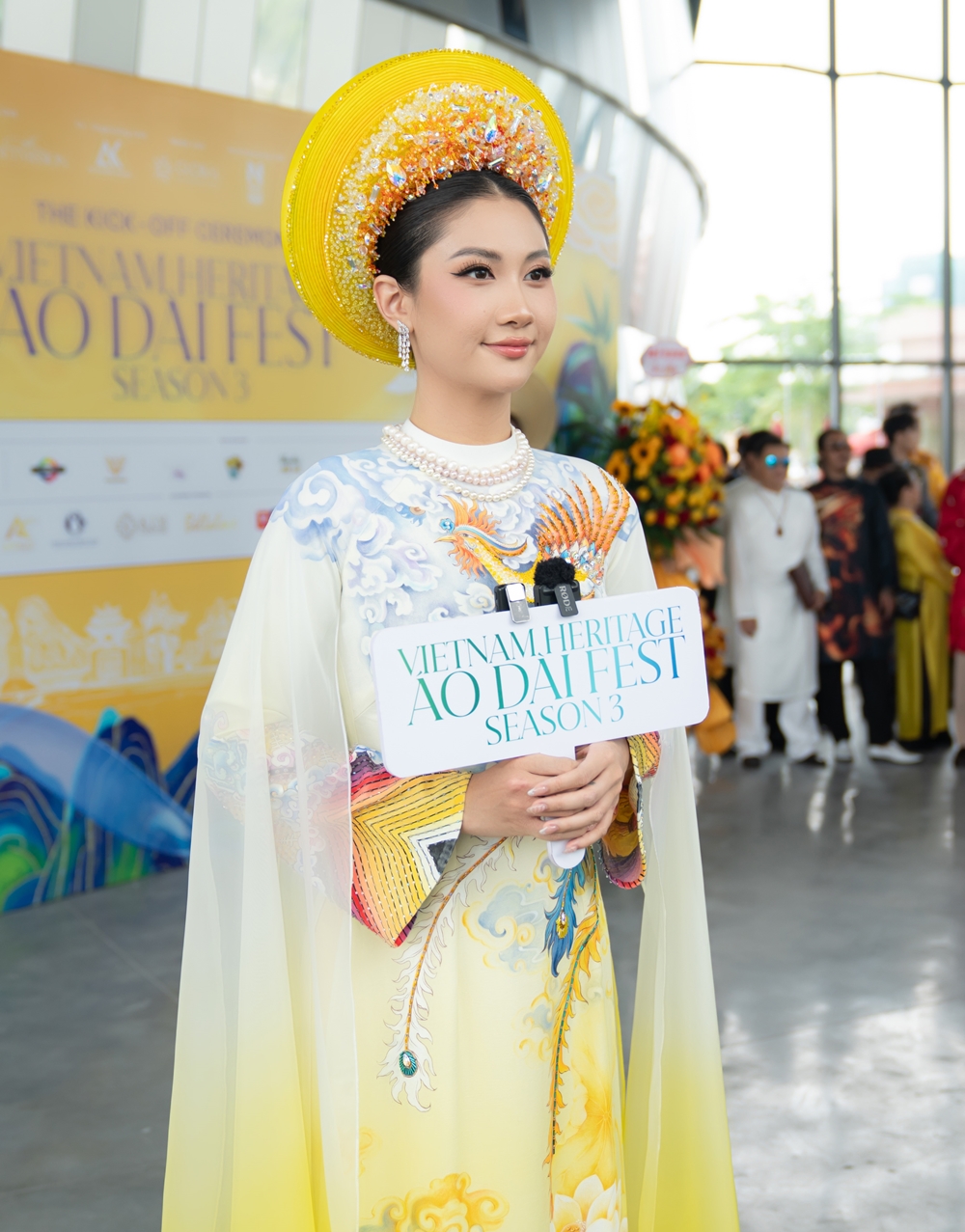 Miss Cosmo Vietnam 2025 Phương Linh tại sự kiện
