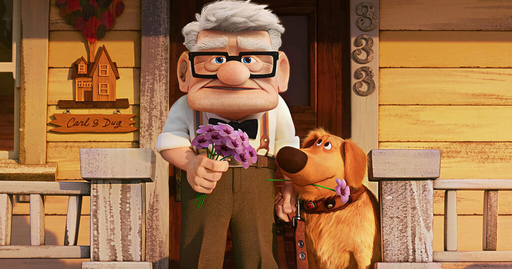 Poster phim ngắn ngoại truyện 'Up' mang tên 'Carl's Date' (Ảnh: Pixar)