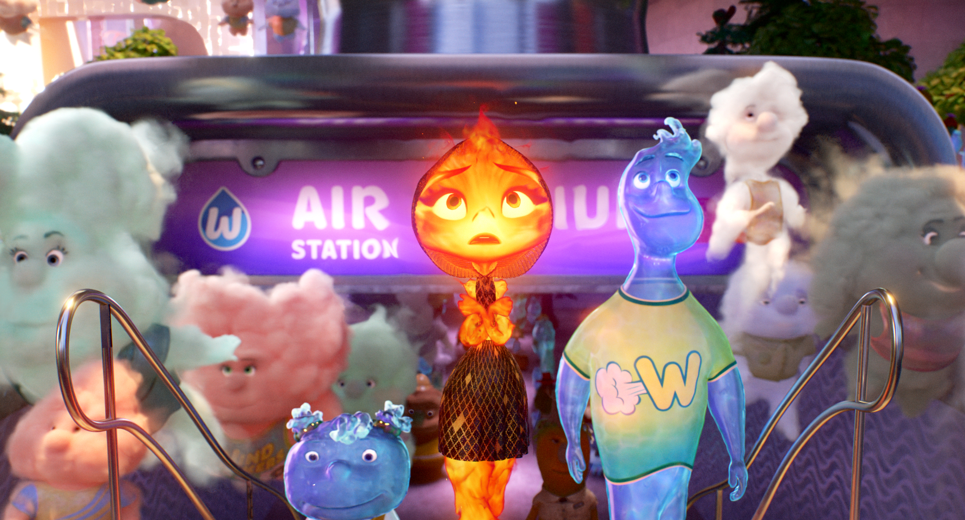 Elemental là bộ phim hoạt hình thể loại hài lãng mạn hứa hẹn trong năm nay. (Ảnh: Pixar)