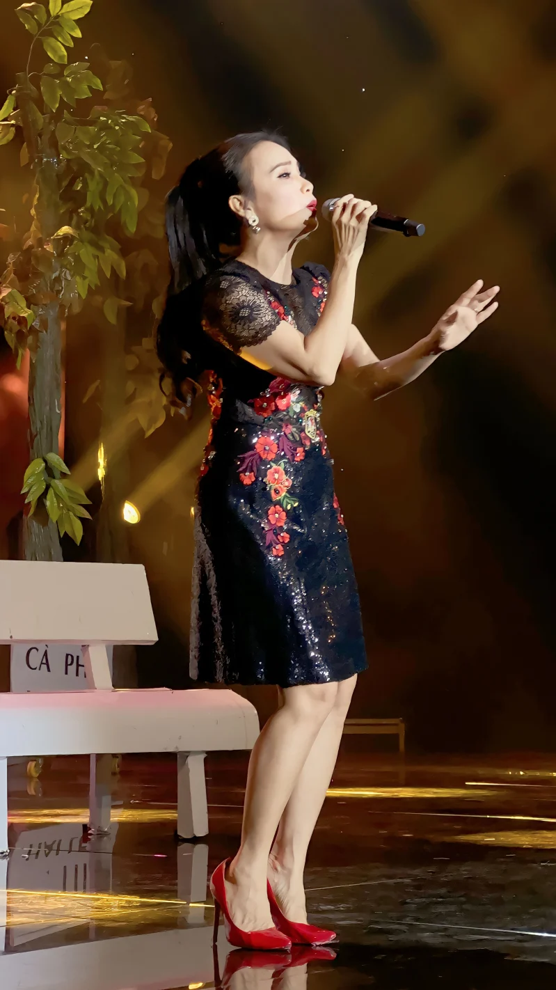Cẩm Ly tham gia chương trình với những ca khúc gắn liền với tên tuổi.