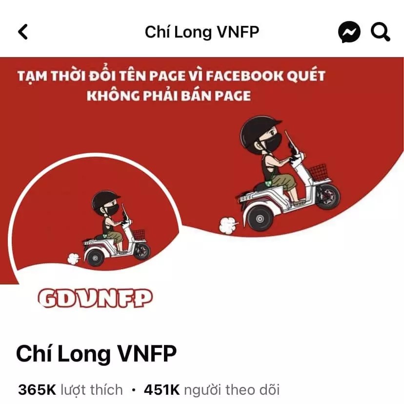 Fanpage của G-Dragon tại Việt Nam đã đổi tên thành Chí Long VNFP
