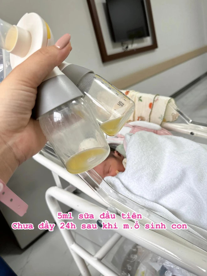 Sinh con chưa được bao lâu, diễn viên Thu Quỳnh phải cách ly bé, đổ đi cả lít sữa mẹ vì điều này - ảnh 3