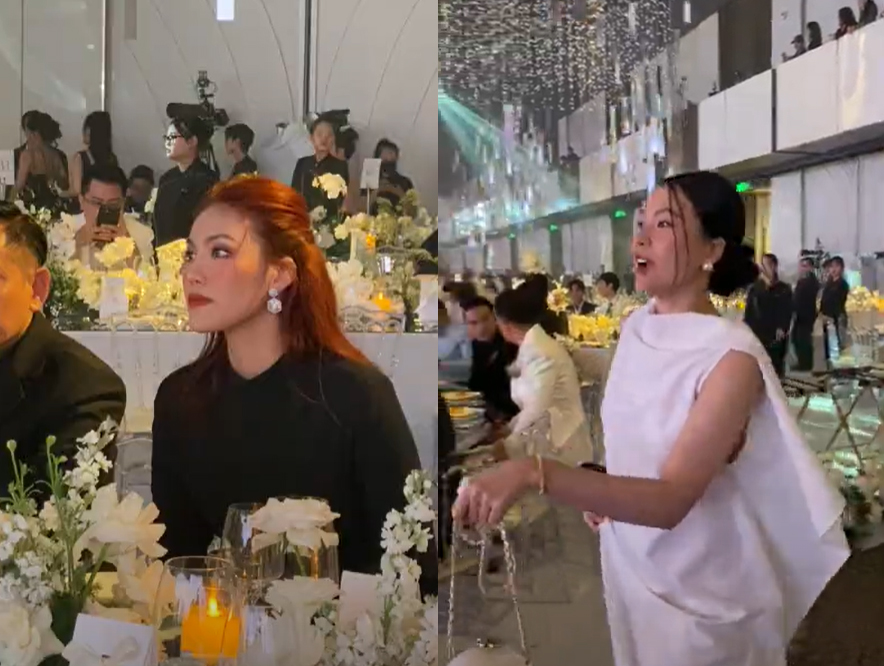 Dàn sao Việt đổ bộ đám cưới hào môn Midu, cô dâu rạng rỡ sánh đôi cùng chú rể - ảnh 5