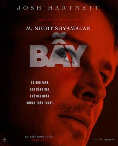 'Ông hoàng của những cú twist' M.Night Shyamalan trở lại với phim kinh dị tâm lý mới TRAP - ảnh 1