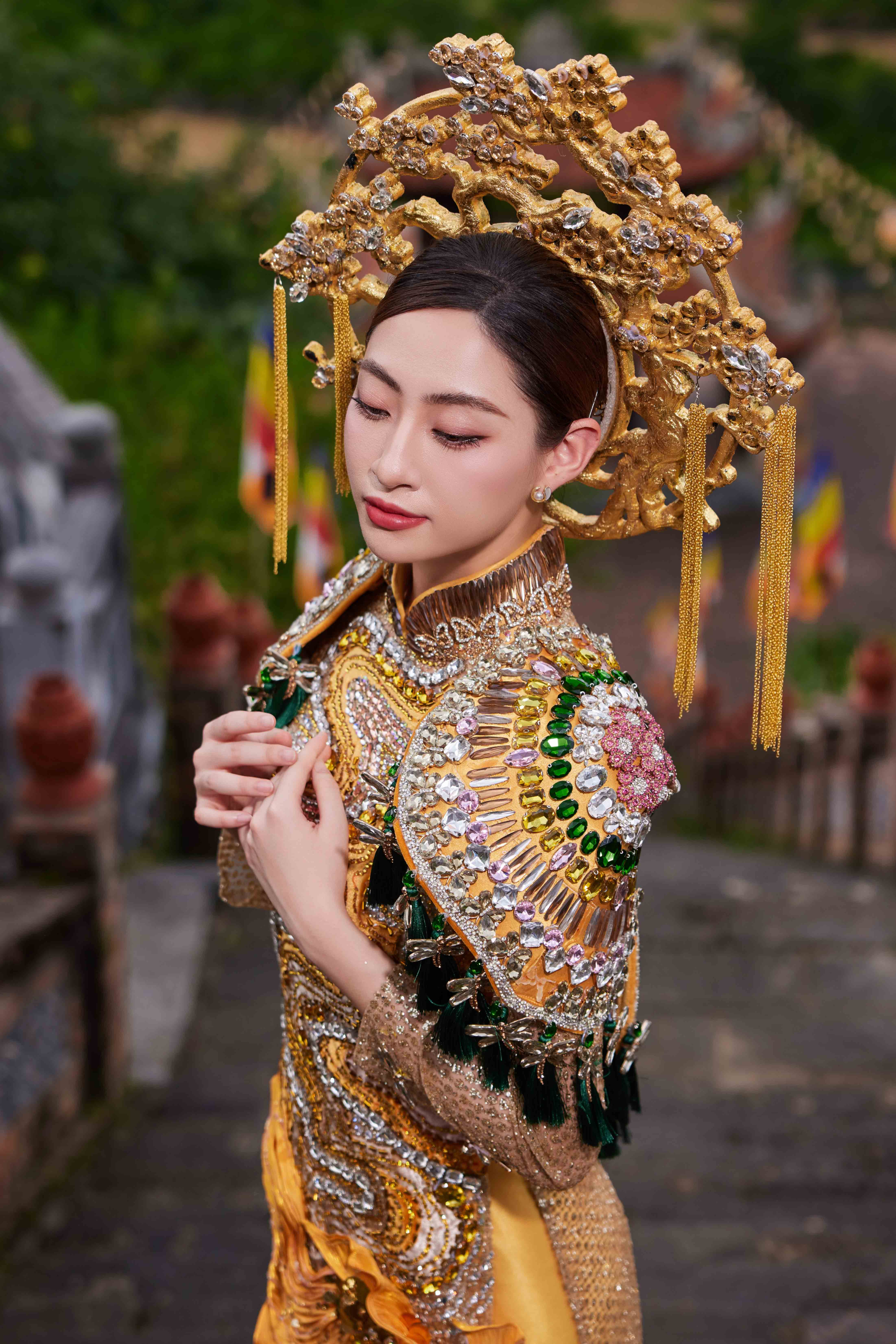 Lương Thùy Linh miệt mài quảng bá du lịch quê nhà trong kỷ niệm 5 năm đăng quang - ảnh 4