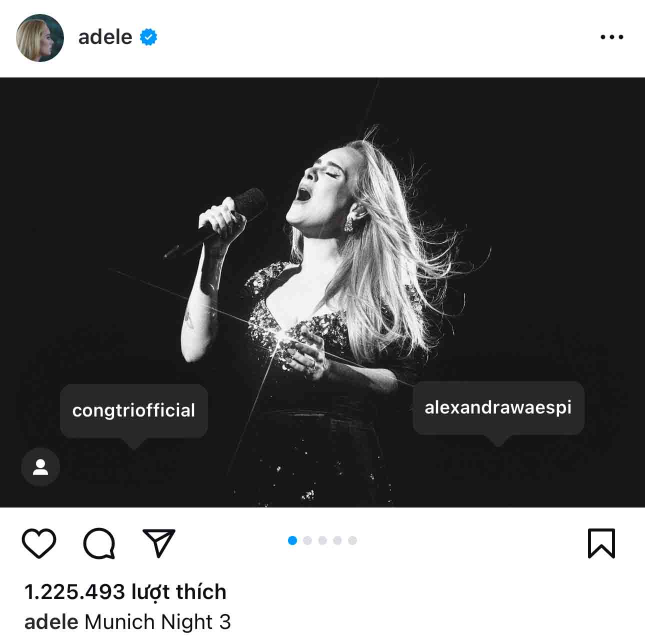 Công Trí lần thứ 3 bén duyên Adele, cùng nhau tạo khoảnh khắc vỡ òa giữa siêu concert Munich - ảnh 12