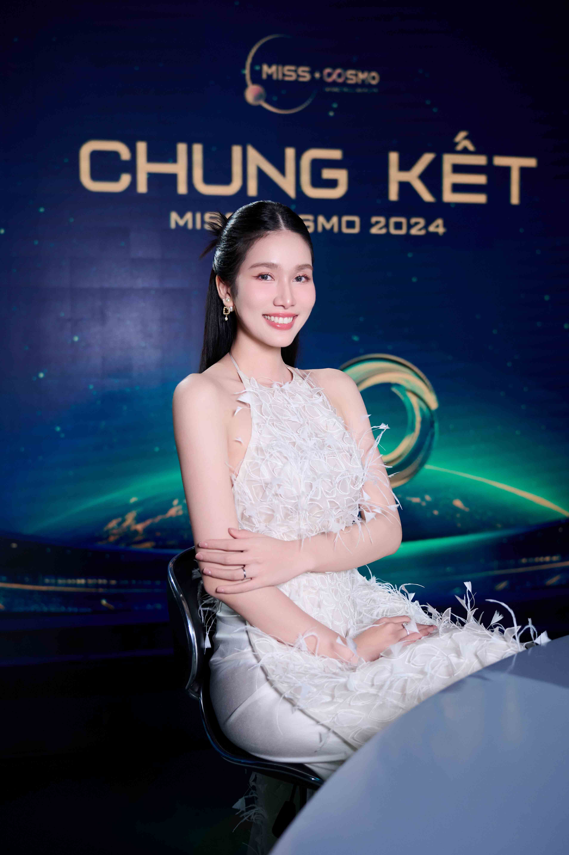 Á hậu Phương Anh nhận xét về tân Hoa hậu Miss Cosmo 2024 - ảnh 1