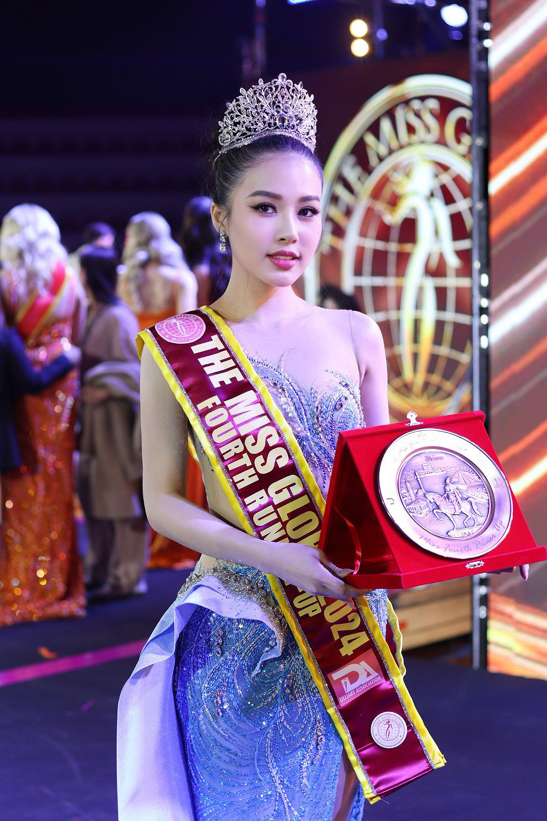 Người đẹp Colombia đăng quang The Miss Globe 2024, Đỗ Hà Trang tỏa sáng với ngôi vị Á hậu 4 - ảnh 2