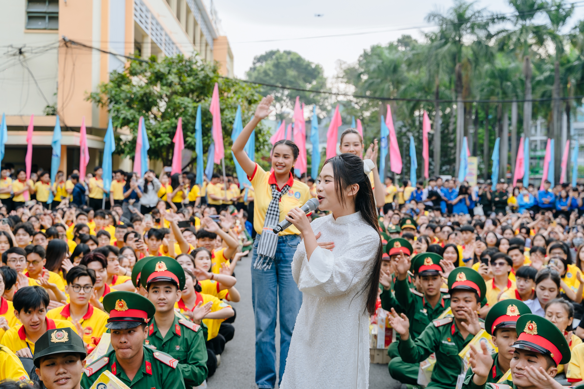 Phương Mỹ Chi lần thứ 2 trở thành đại sứ chiến dịch “Xuân Tình Nguyện” - ảnh 2