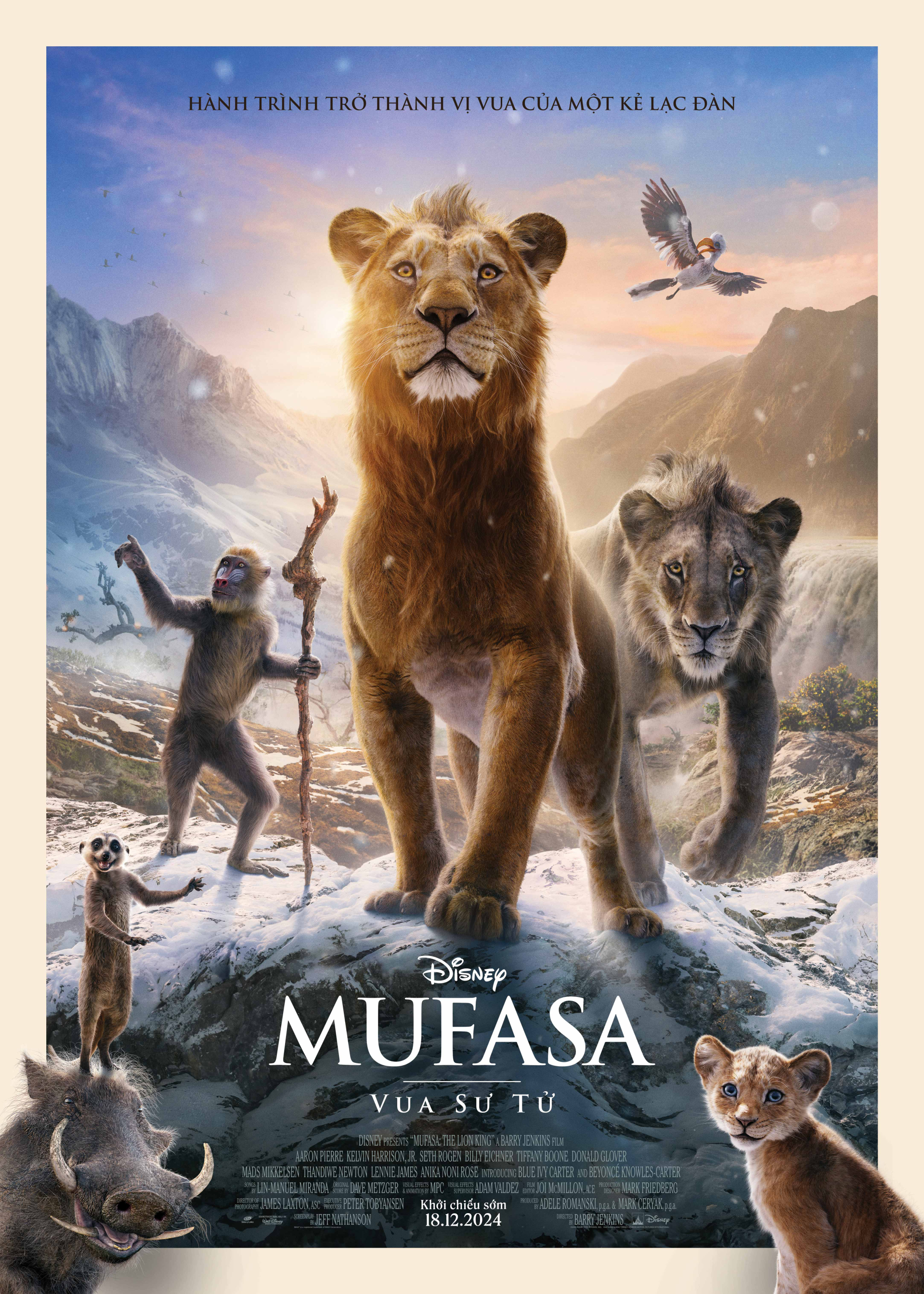 Mufasa: Vua Sư Tử - Khám phá tuổi thơ của phản diện Scar - ảnh 1