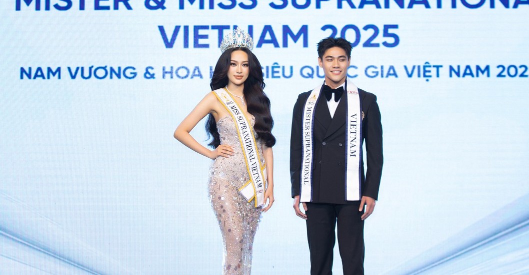 Hoa hậu Võ Cao Kỳ Duyên và nam vương Hà Quang Trung đại diện Việt Nam thi Miss - Mister Supranational Vietnam 2025 - ảnh 3