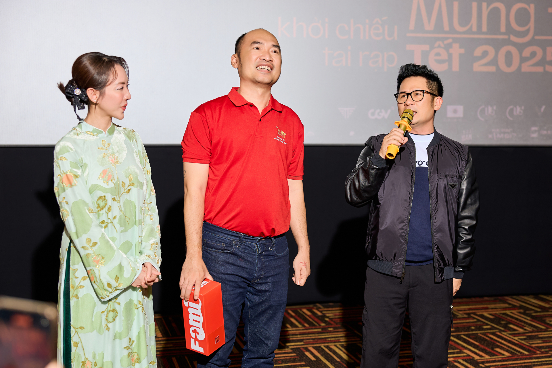 Bằng Kiều xuất hiện ở cinetour của 'Nụ hôn bạc tỷ', phản ứng của Tiến Luật gây bất ngờ - ảnh 3