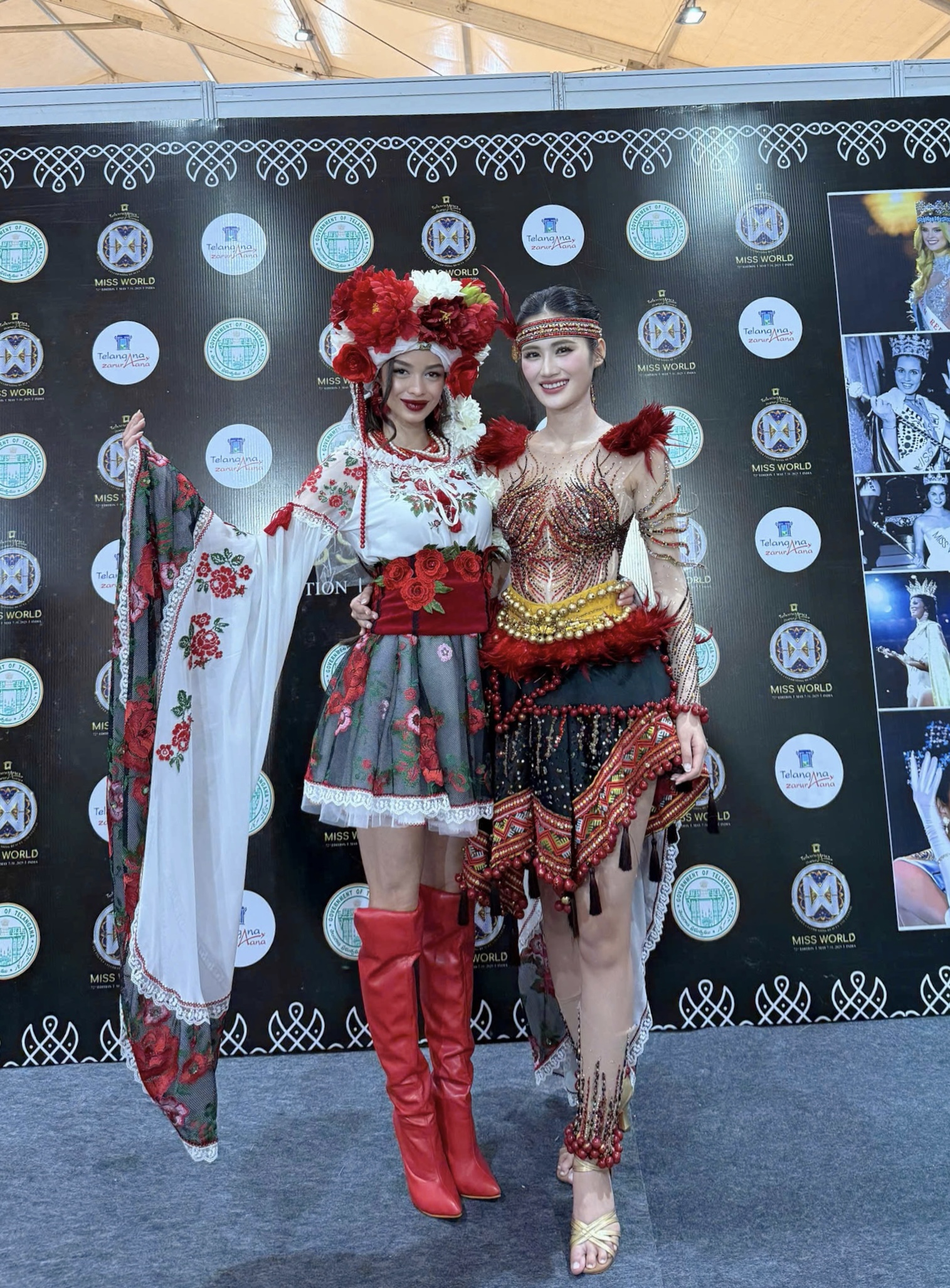 Hoa hậu Ý Nhi tự hào giới thiệu Việt Nam tại khai mạc Miss World - ảnh 4