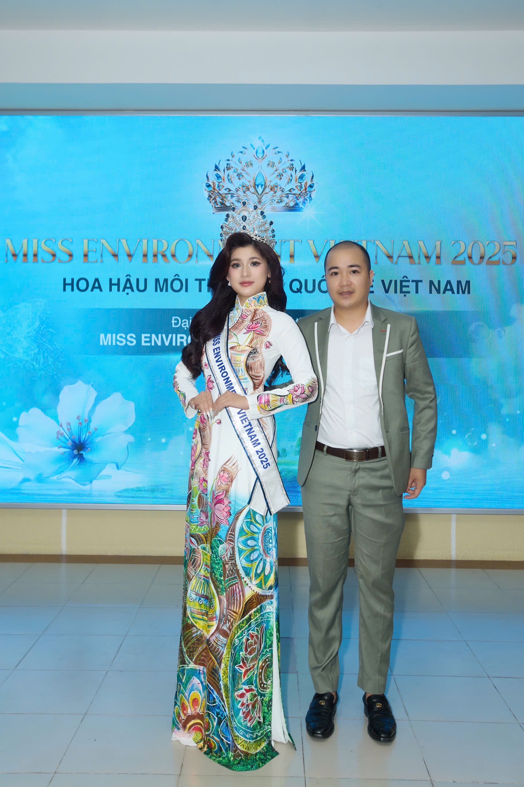Trần Thị Mỹ Linh đại diện Việt Nam thi Hoa hậu Môi Trường Quốc Tế tại Philippines 2025 - ảnh 1