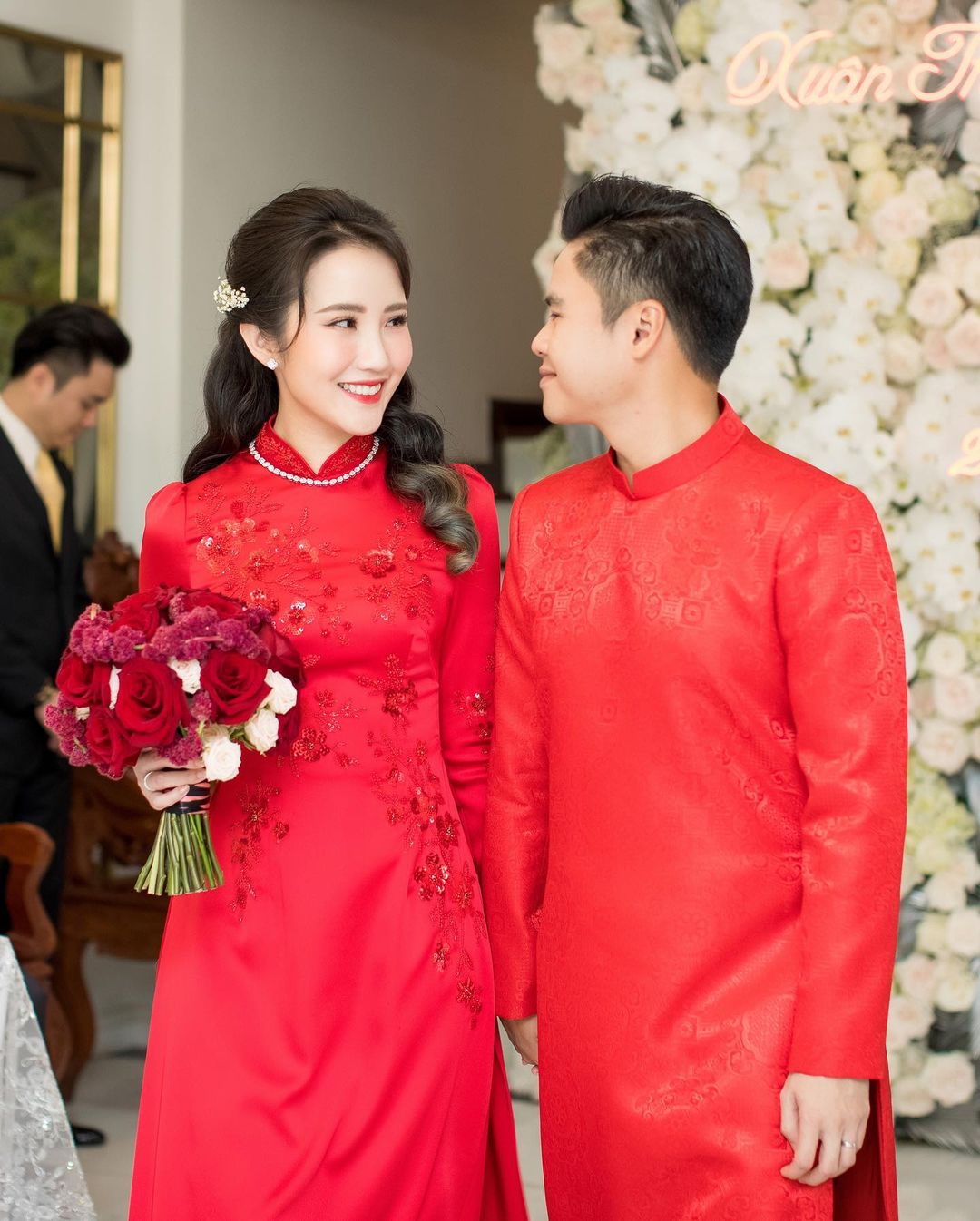 Phan Thành và Primmy Trương chính thức nên duyên vợ chồng sau một thời gian tìm hiểu hẹn hò.