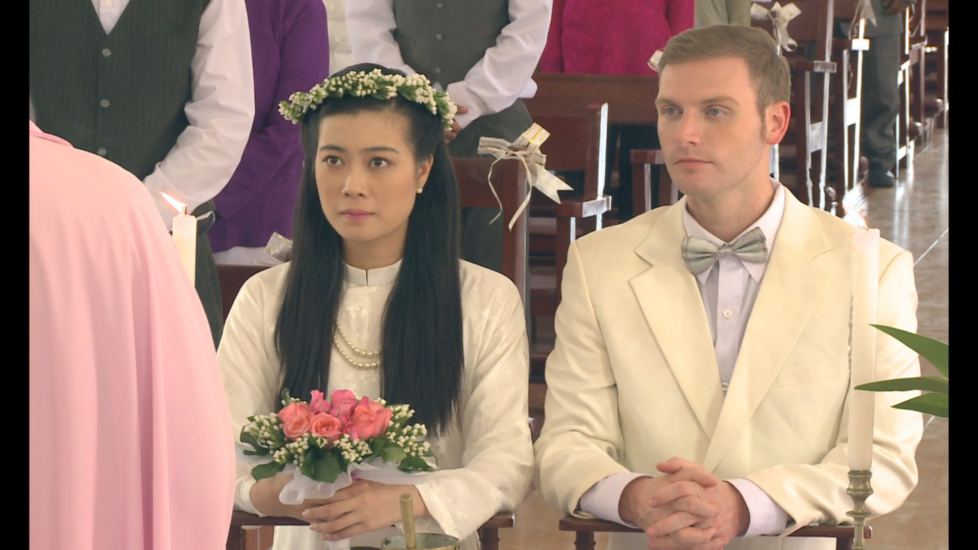 Cây nước mắt tập cuối: Kyo York và Linh Chi tổ chức đám cưới tại nhà thờ, nguyện bên nhau trọn đời