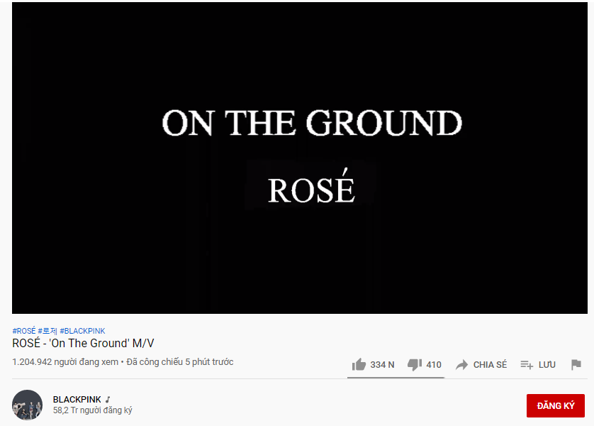 Rosé (BLACKPINK) debut với On The Ground: Lập kỉ lục thế giới, nhan sắc “all-kill” tuyệt đối