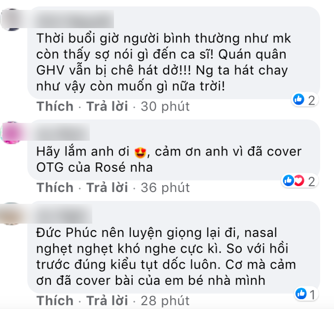 Đức Phúc cover On The Ground của Rosé (Black Pink) gây tranh cãi, được khuyên chỉ nên hát tiếng Việt