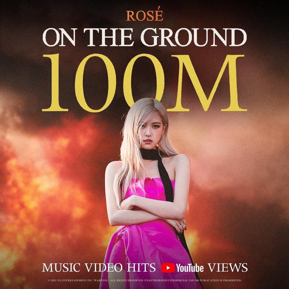MV On The Ground của Rosé đạt 100 triệu view, nối dài chuỗi kỉ lục với nghệ sĩ solo Kpop