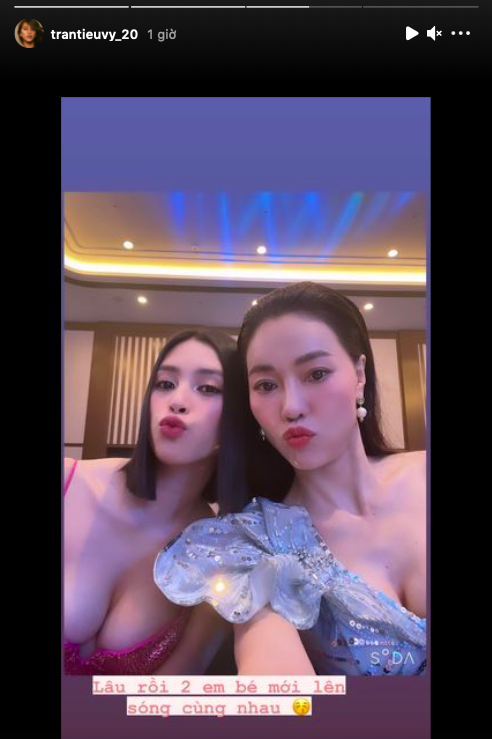 Hoa hậu Tiểu Vy gây sốt với khoảnh khắc khoe vòng 1 nóng bỏng ở tuổi 21 - ảnh 1
