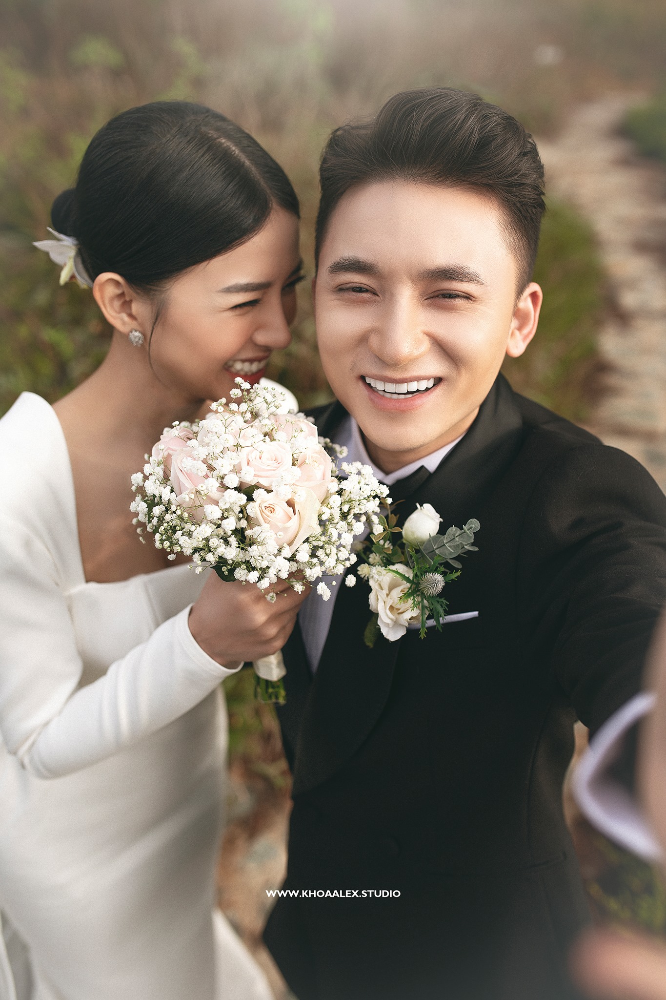 Bộ ảnh cưới tại Đà Lạt đầy lãng mạn của Phan Mạnh Quỳnh và bà xã Khánh Vy - ảnh 8