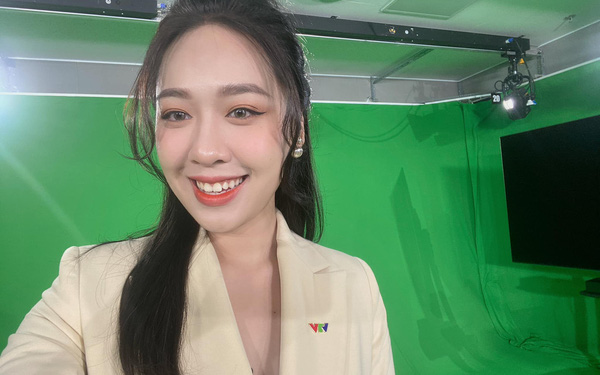 Người đẹp hiện đang công tác tại Đài truyền hình Việt Nam