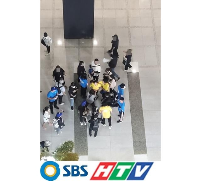 Hình ảnh dàn cast 'Running Man VietNam - Chơi là chạy' ghi hình tại Hàn Quốc, gần như không có Jack xuất hiện (Ảnh: SBS, HTV)