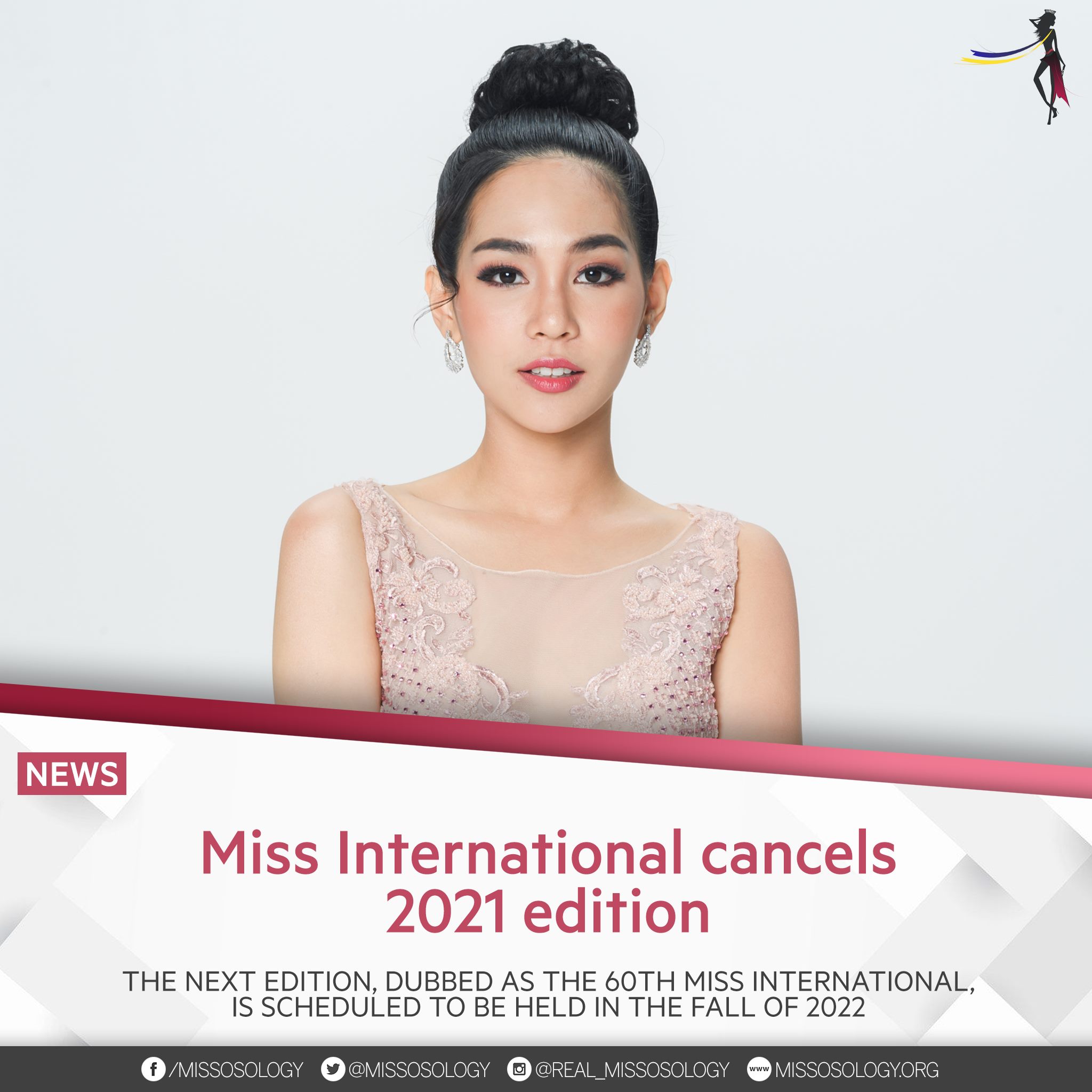 Hoa hậu Quốc tế 2021 chính thức bị huỷ vì lo ngại dịch Covid-19, Á hậu Phương Anh lỡ hẹn