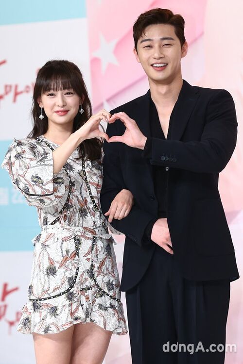 Park Seo Joon và Kim Ji Won từng đóng phim chung vào năm 2017