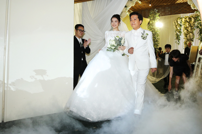 Đám cưới của Nhã Phương và Trường Giang diễn ra vào ngày 25/9/2018
