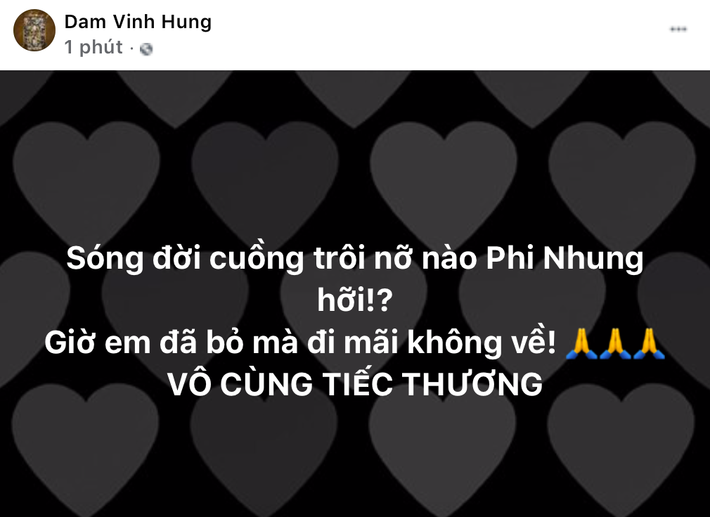 Nghệ sĩ Việt bàng hoàng tiếc thương khi hay tin ca sĩ Phi Nhung qua đời vì Covid-19 - ảnh 4