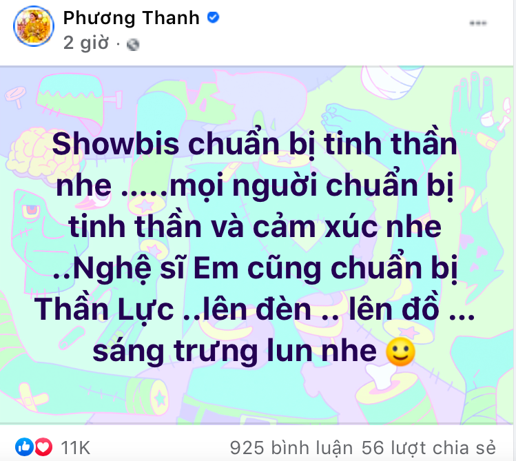 Biến căng: Ca sĩ Phương Thanh thông báo showbiz chuẩn bị tinh thần, sắp có sự kiện chấn động