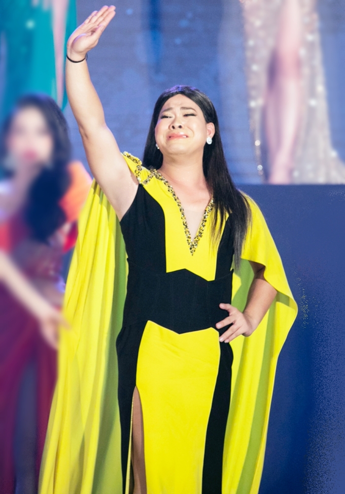 Vũ Thu Phương tại cuộc thi 'Hoa hậu Chuyển giới Việt Nam 2020'
