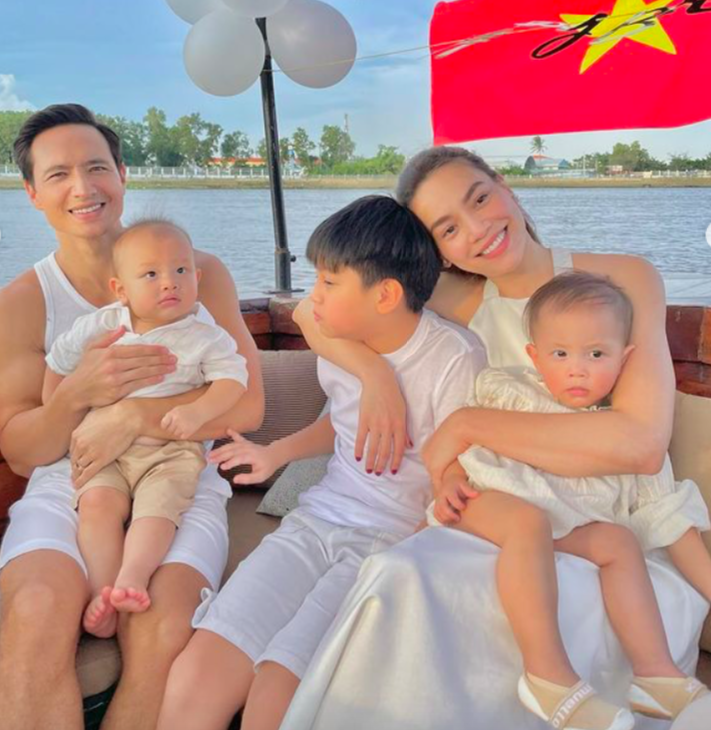 Hồ Ngọc Hà tổ chức sinh nhật Kim Lý trên du thuyền siêu sang, nhưng Leon lại chiếm 'spotlight' hơn cả bố - ảnh 6