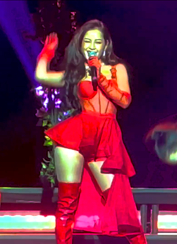 Sau tranh cãi hát live tại Mỹ, Chi Pu được cho 'mượn ý tưởng' trang phục biểu diễn của Jennie (Black Pink)? - ảnh 3