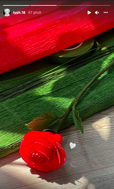 16 Typh tự tay làm một bông hồng để tặng cho ai đó...