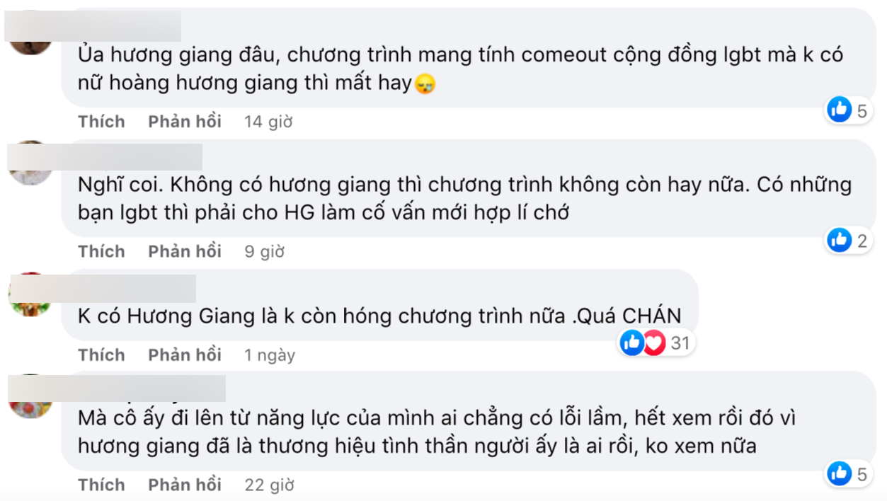 Ai có ngờ: Hương Giang được ủng hộ quay lại 'Người ấy là ai', nhiều khán giả đòi nghỉ coi show - ảnh 7