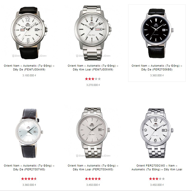 TOP 5 thương hiệu đồng hồ nổi tiếng về máy cơ giá rẻ