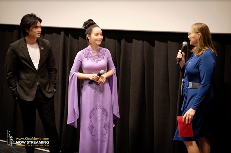 Đạo diễn Mai Thu Huyền và diễn viên Lê Anh Huy chia sẻ về phim “Kiều”.
