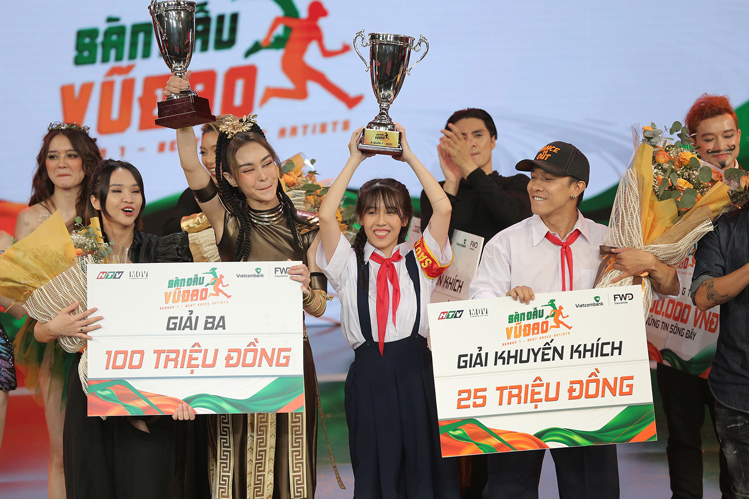 Liz Kim Cương giành giải quán quân Sàn đấu vũ đạo, Thiều Bảo Trang theo sát với giải Á quân - ảnh 12