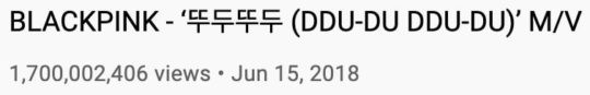 DDU-DU DDU-DU của BLACKPINK cán mốc 1,7 tỷ lượt xem trên Youtube, xác lập một kỷ lục mới